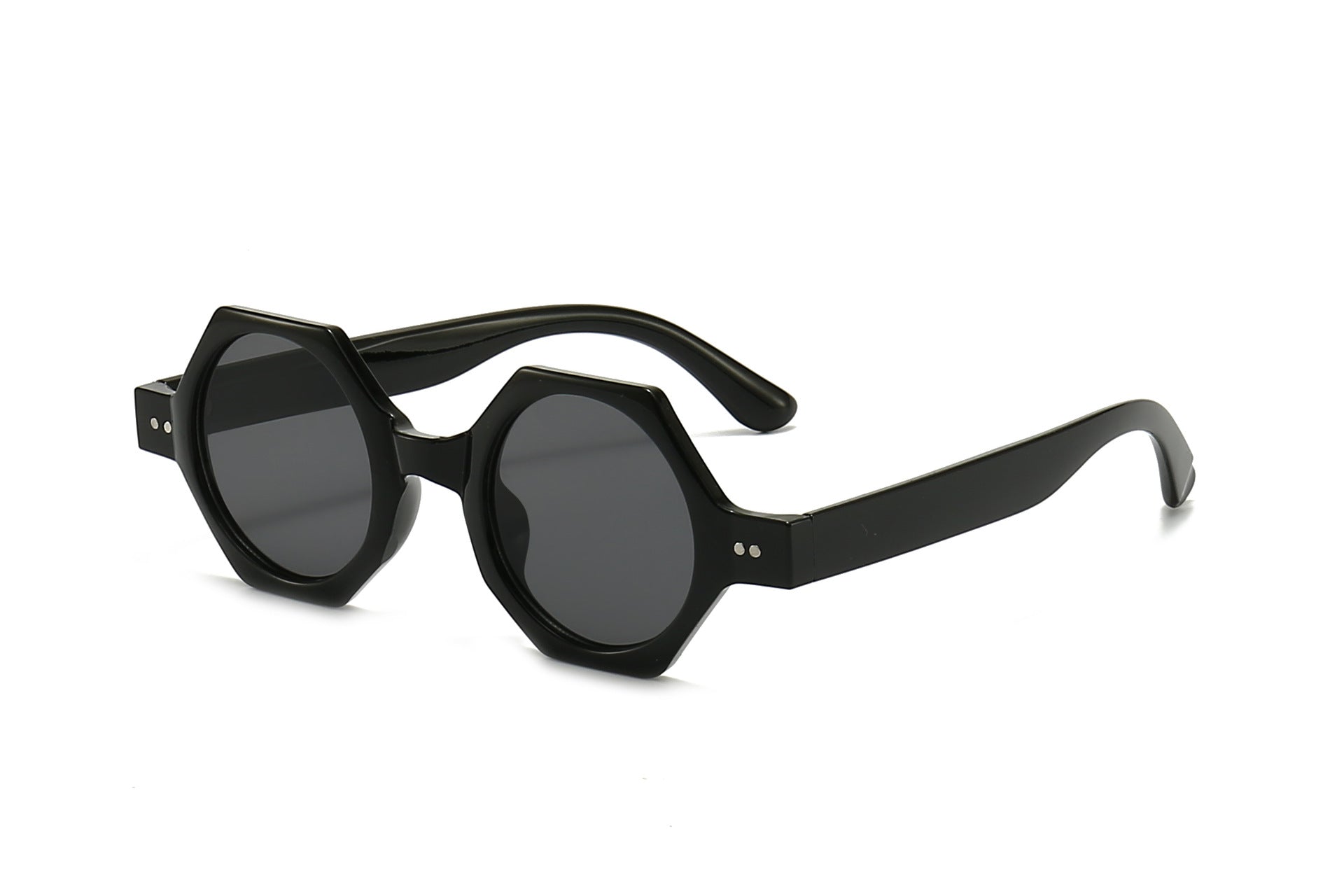 Wholesale Polygonal Corner Rice Nail UV-proof PC Sunglasses